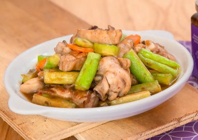 苦瓜豆香鸡 Soy Bean Bitter Gourd Chicken